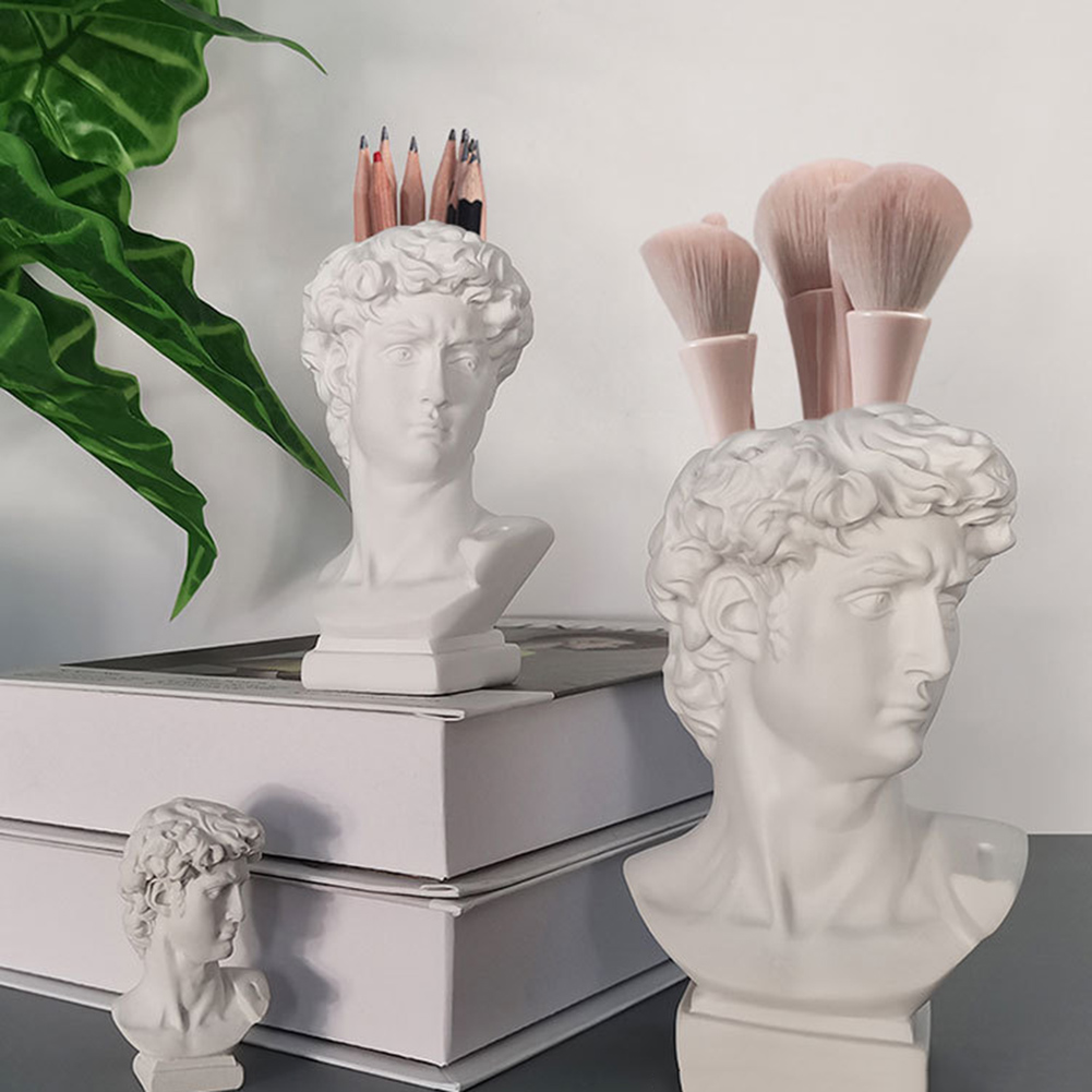 Terracotta Pot - Suporte Criativo para Canetas, Vaso de