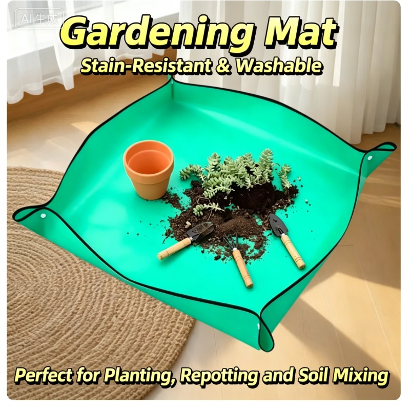 Repotting Mat - Tapete Impermeável para Replantio de Plantas,
