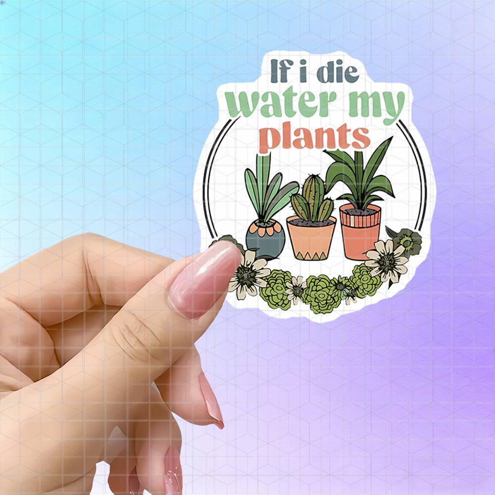 The Plant Parent - Adesivo de vinil fosco para planejador,
