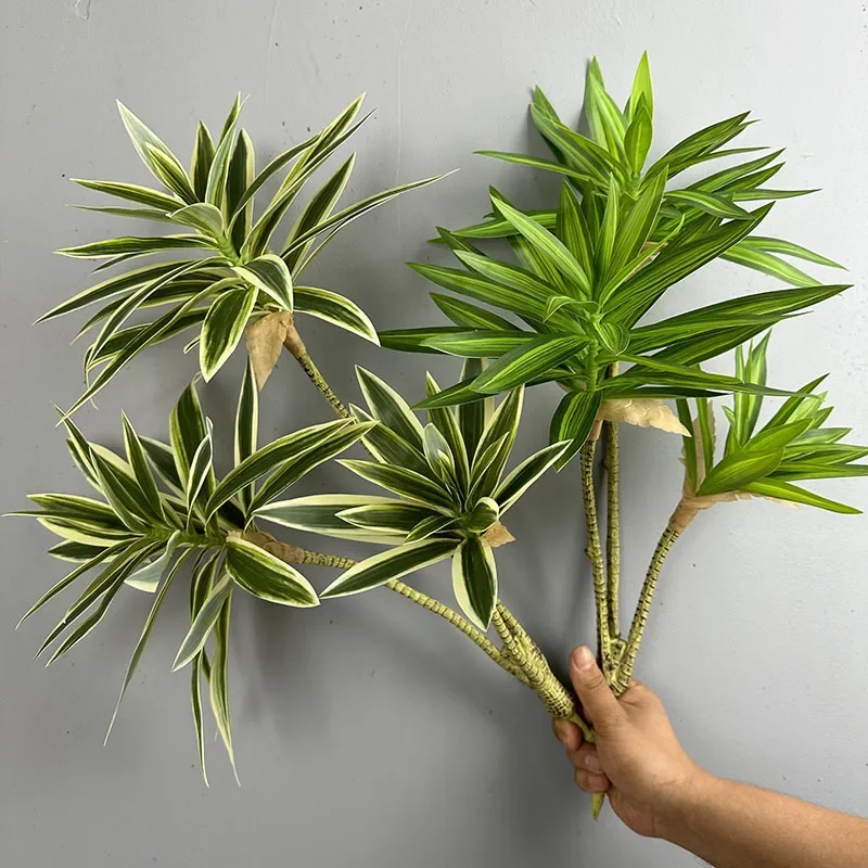 Plantas verdes artificiais lír - Snake Plant avaliação e preço