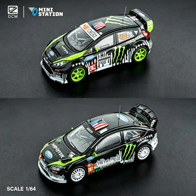 DCM 1/64 Ford Fiesta ST & Focu - Monstera avaliação e preço