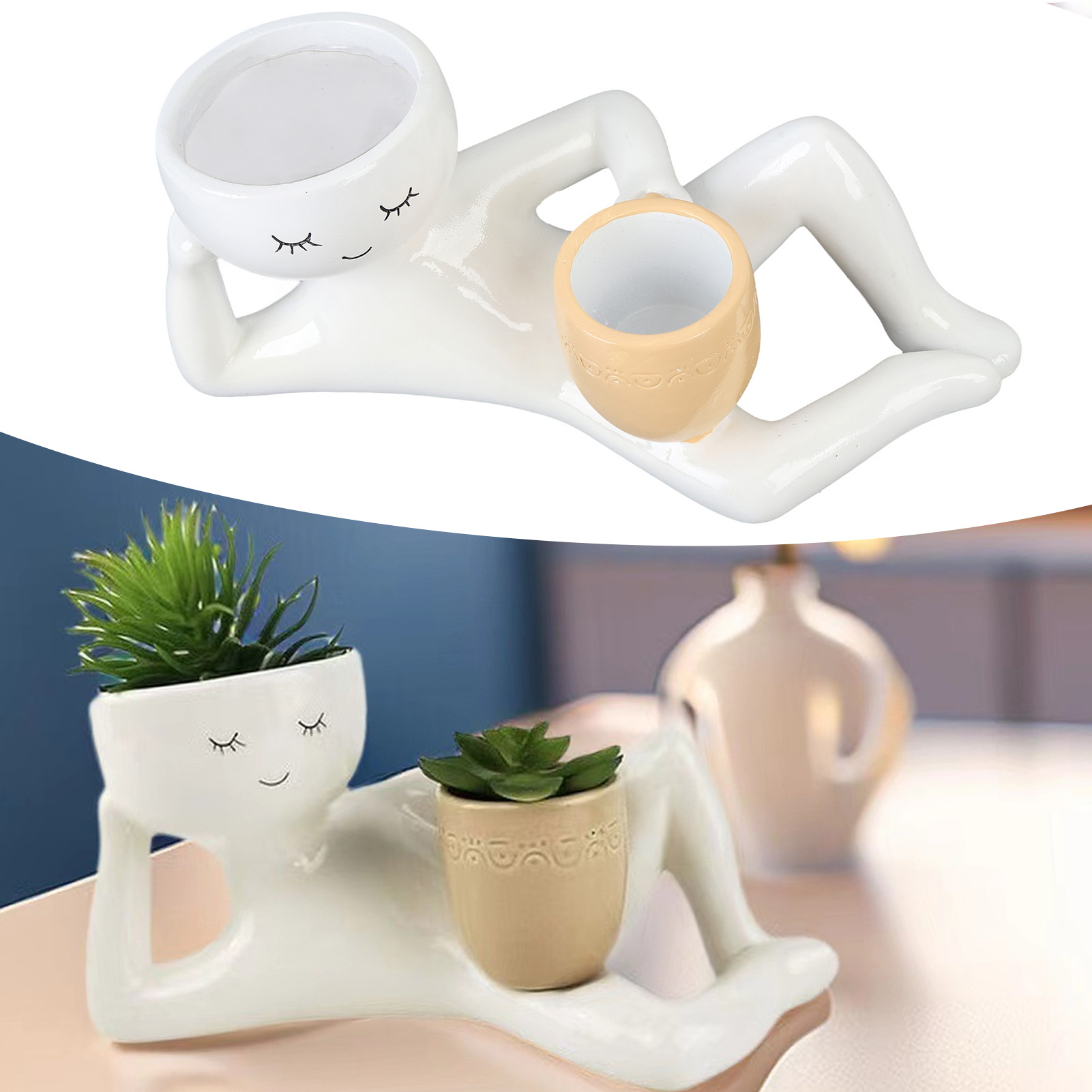 Vaso suculento criativo respir - Pothos avaliação e preço