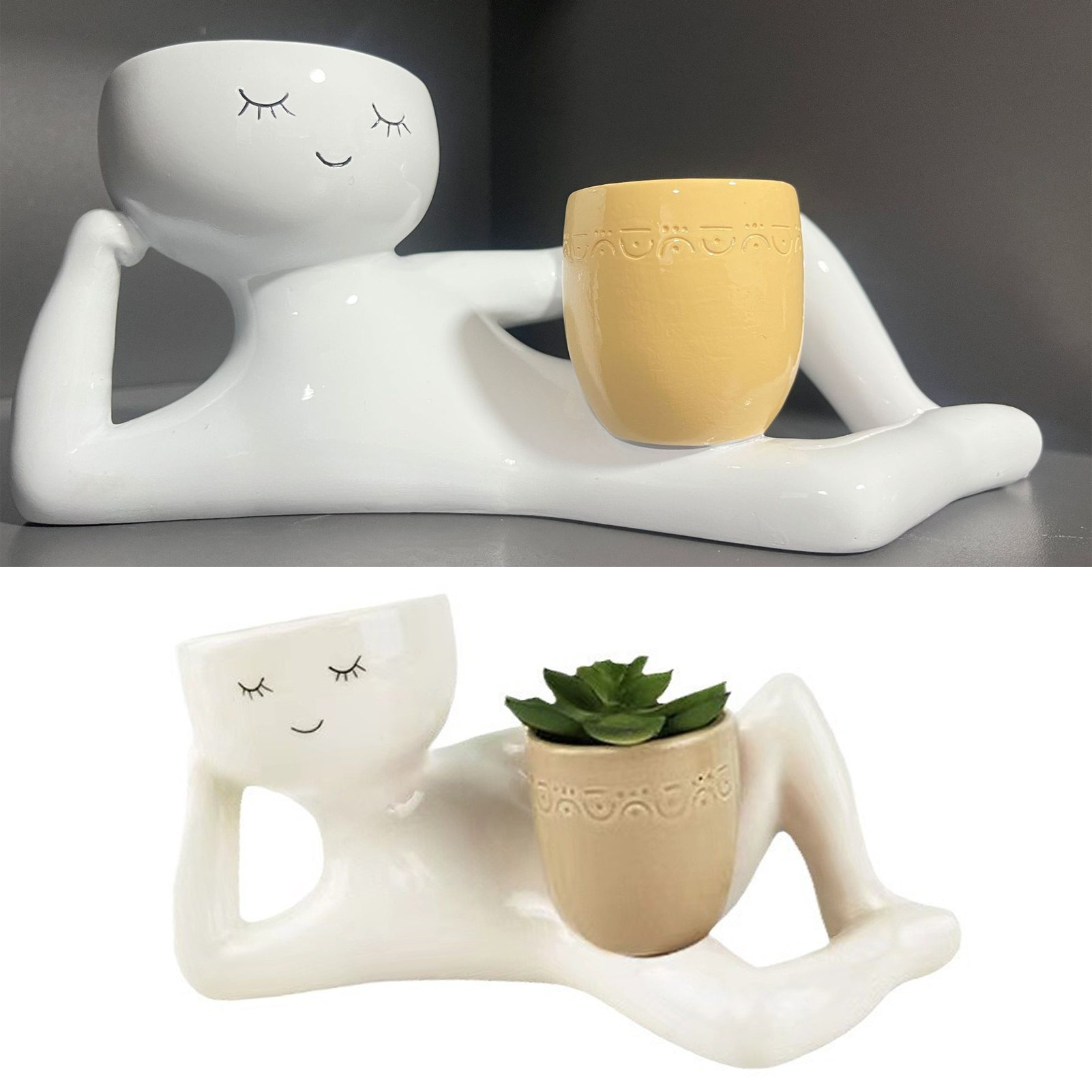 Vaso suculento criativo respir - Pothos avaliação e preço